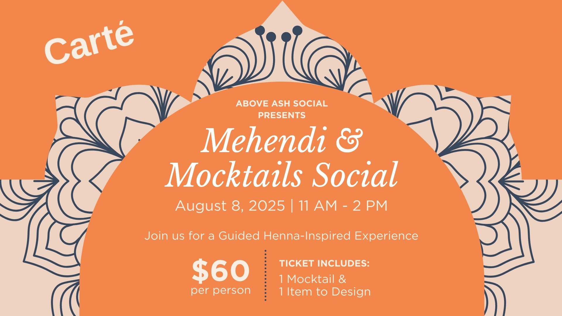 Mehendi & Mocktails Social