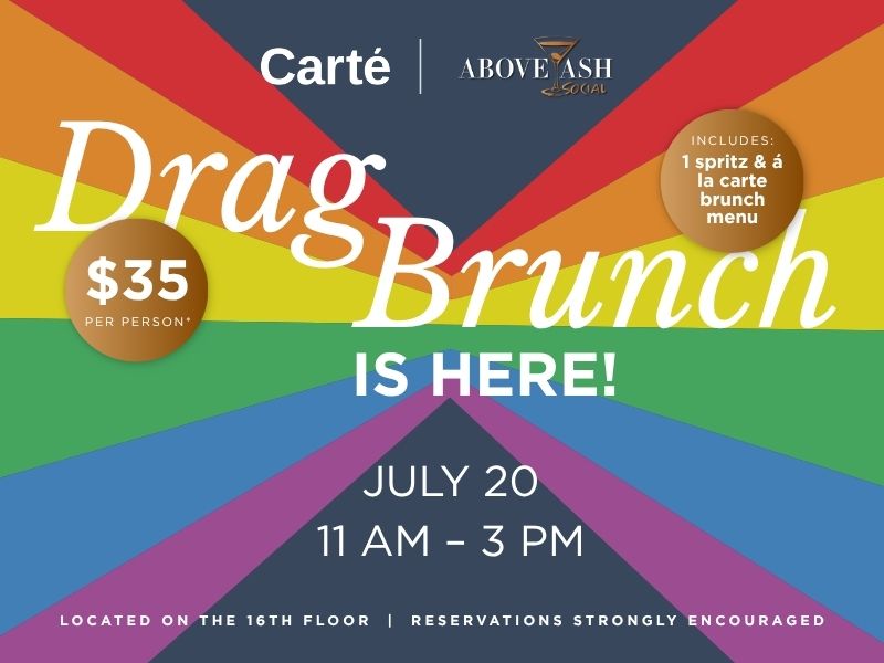 Pride on the Rooftop Drag Brunch